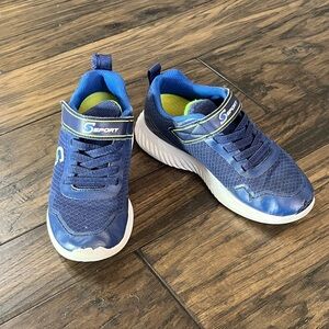 Skechers Kids Blue and Green Sneakers